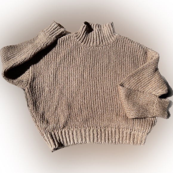 Garage Sweaters - Garage crop long sleeve sweater XS